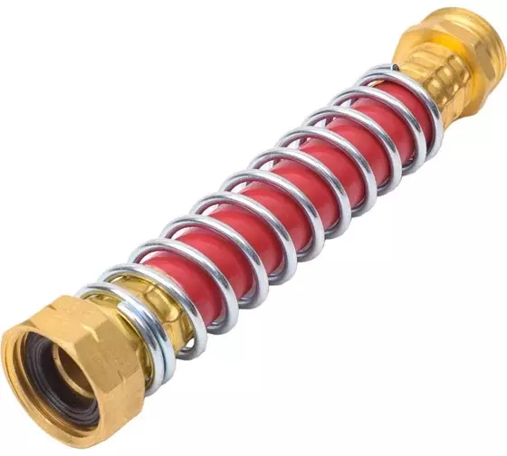 Коннектор пружинный для шланга латунный 3/4&quot; Truper M-Flex 10378