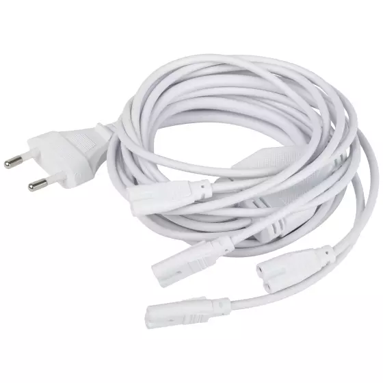 Разветвитель для 5 линейных светильников 2-pin 2м ЭРА Б0060525