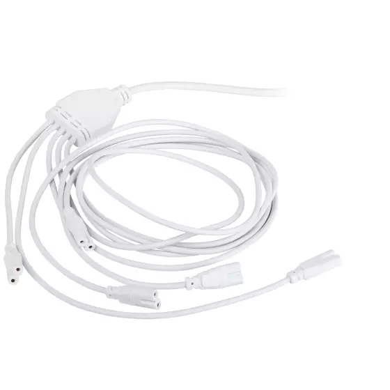 Разветвитель для 5 линейных светильников 2-pin 2м ЭРА Б0060525