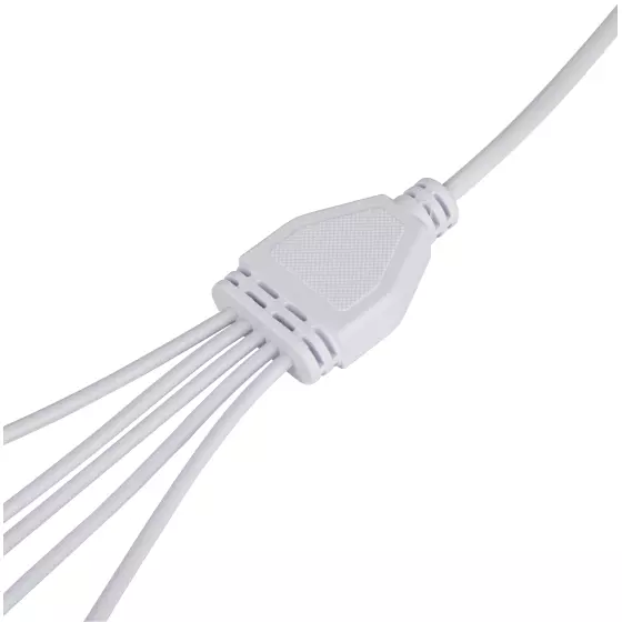 Разветвитель для 5 линейных светильников 2-pin 2м ЭРА Б0060525