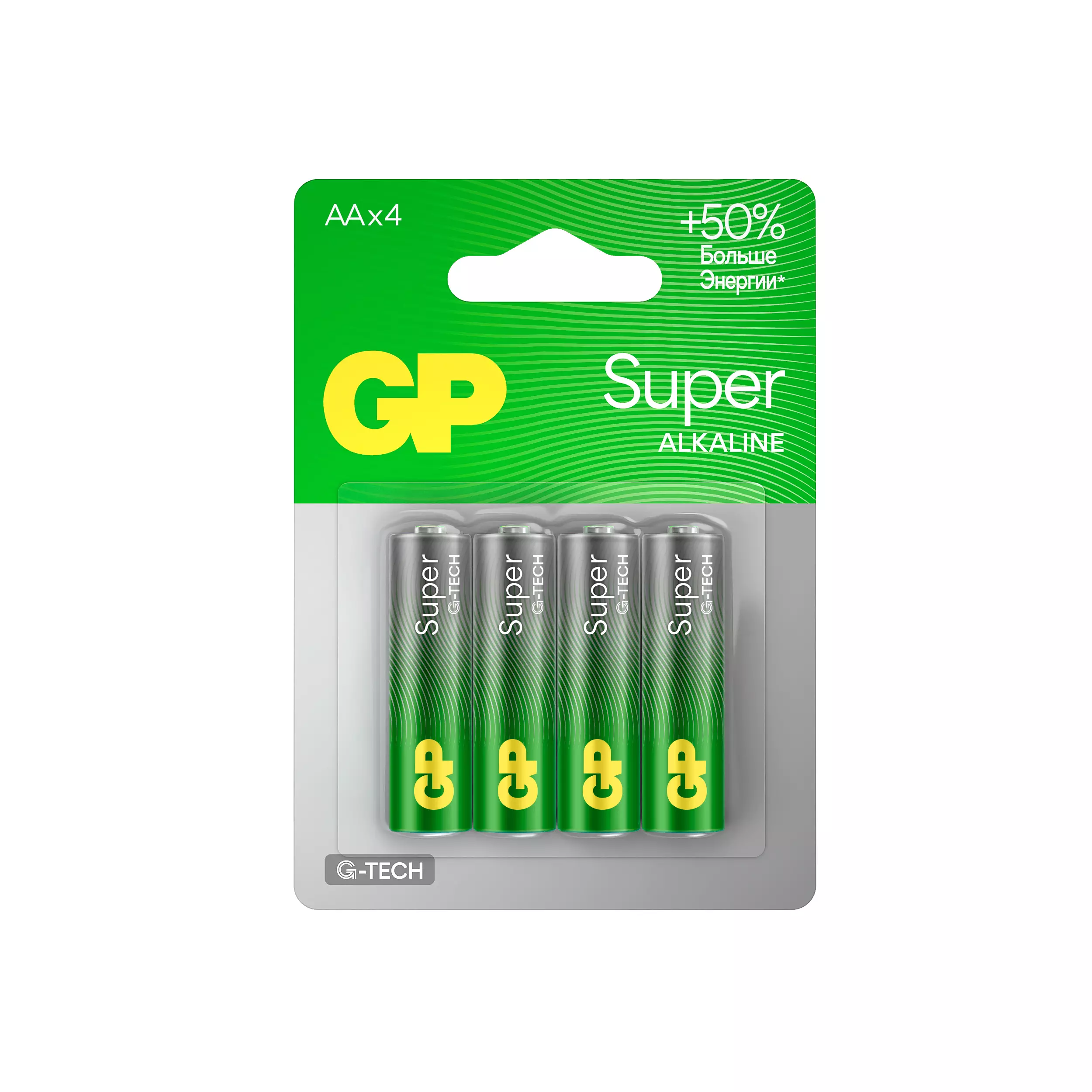 Батарейка АА 4шт GP Super