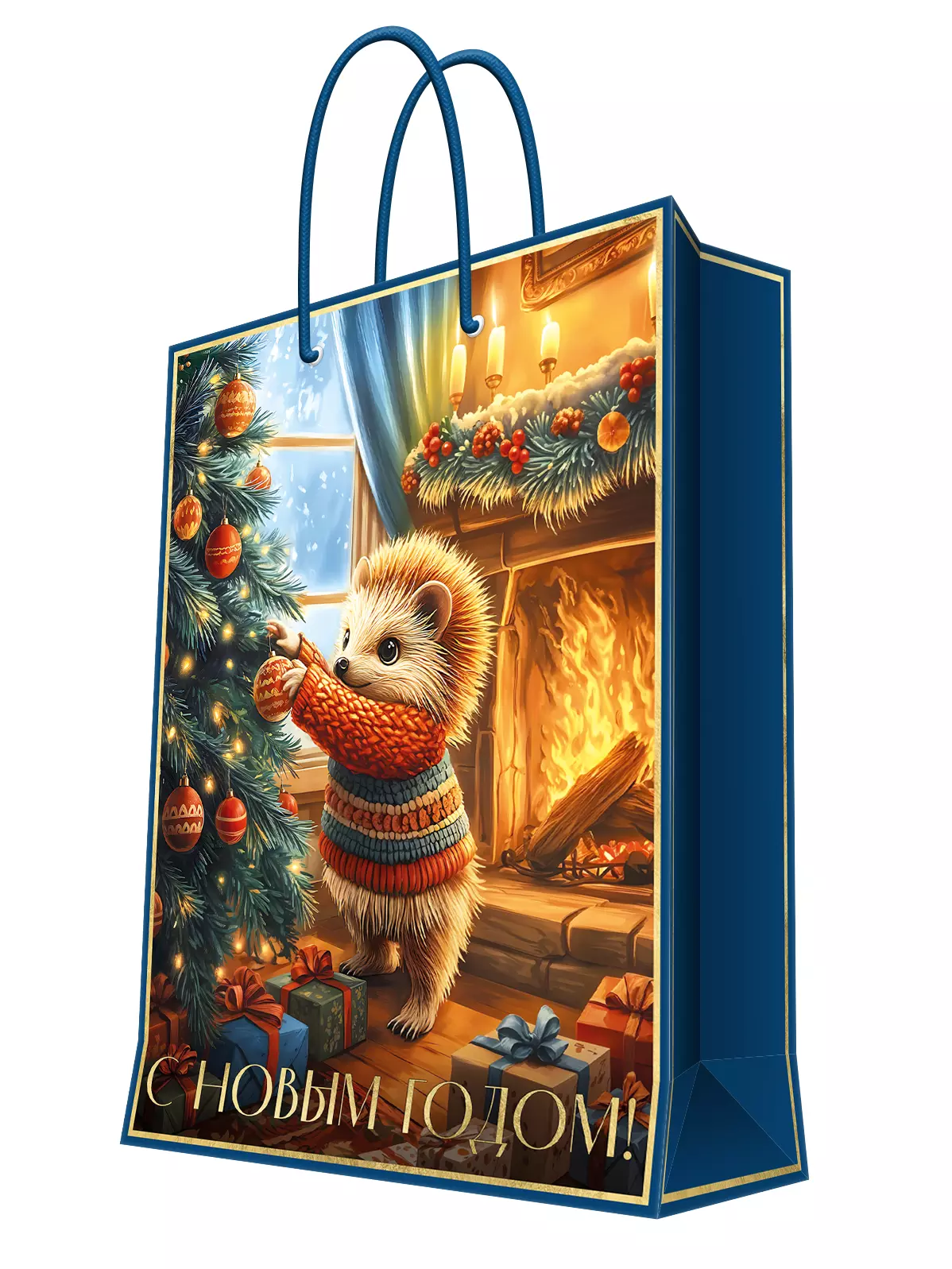 Подарочный пакет 17,8x22,9x9,8см 95701FE