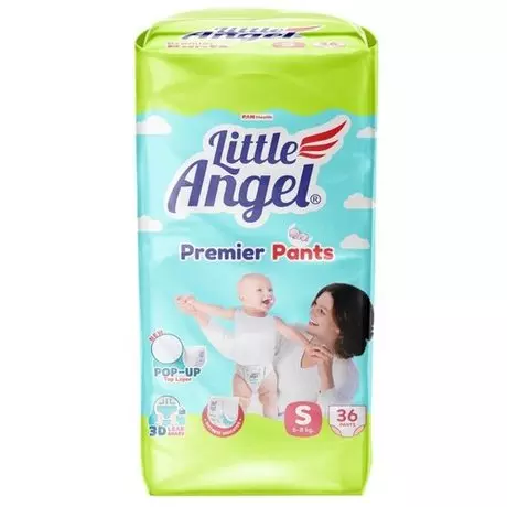 Подгузники-трусики Little Angel Premier S (3-5 кг) 36 шт