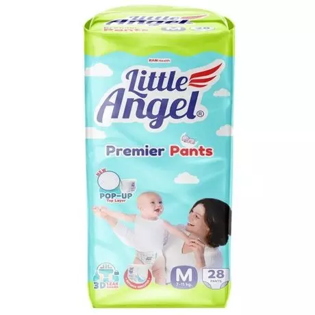 Подгузники-трусики Little Angel Premier 3/M (5-7 кг) 28 шт