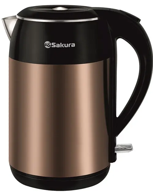Чайник электрический Sakura SA-2154C 1,8л Premium медный+черный