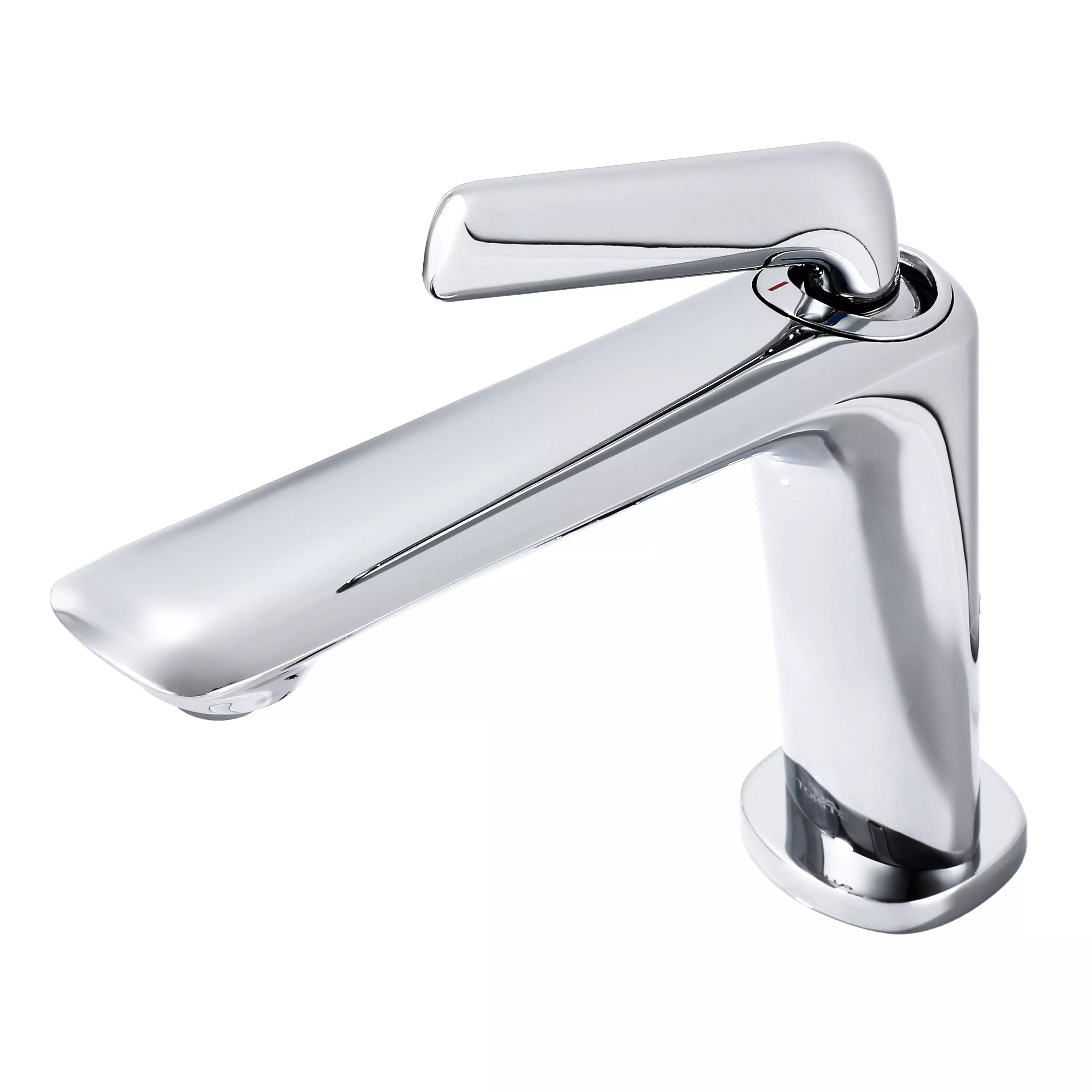 Смеситель для раковины, хром TOKITO TOK-YAT-1011CR латунь, современный дизайн "ретрофутуризм"