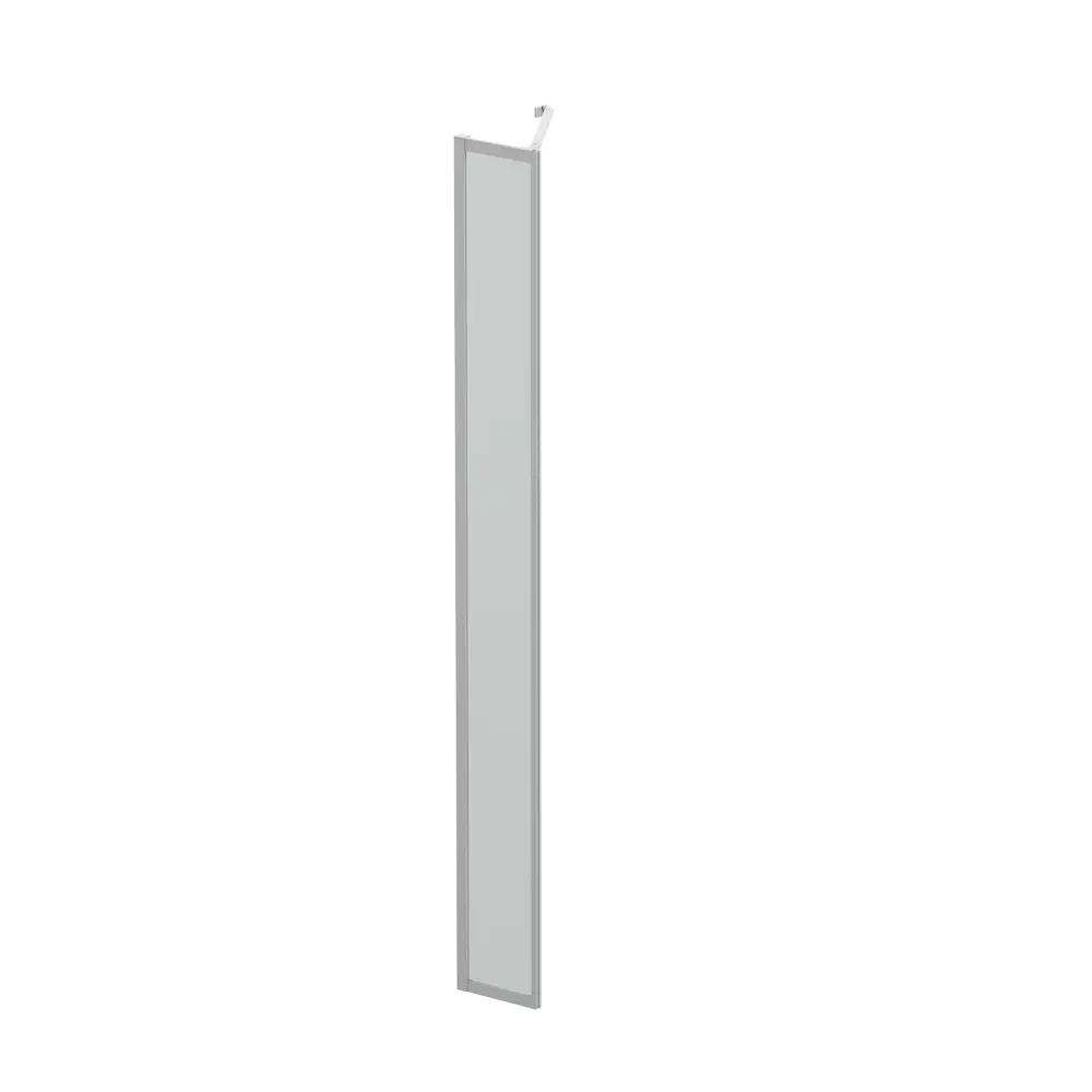 Боковая панель BelBagno LUCE-30-FIX-C-Cr хром, стекло прозрачное