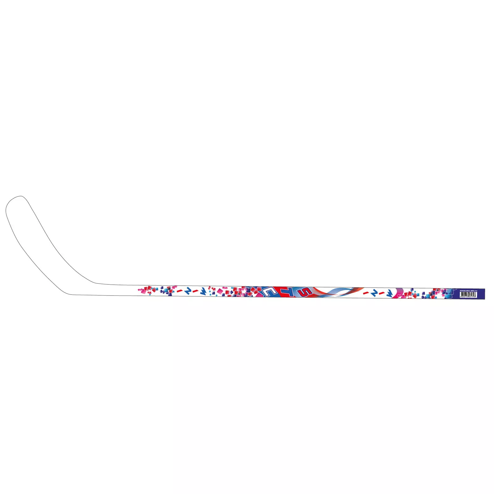 Клюшка хоккейная детская прямой хват STC PINGUIN