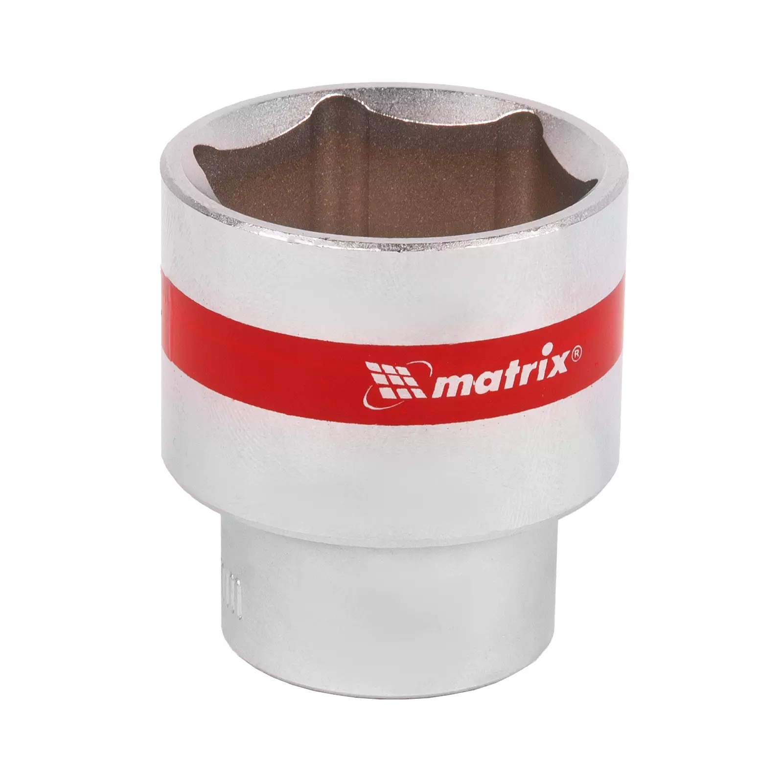 Головка торцевая 30мм, 6-гранная, Matrix 13130 CrV 1/2&quot; хром