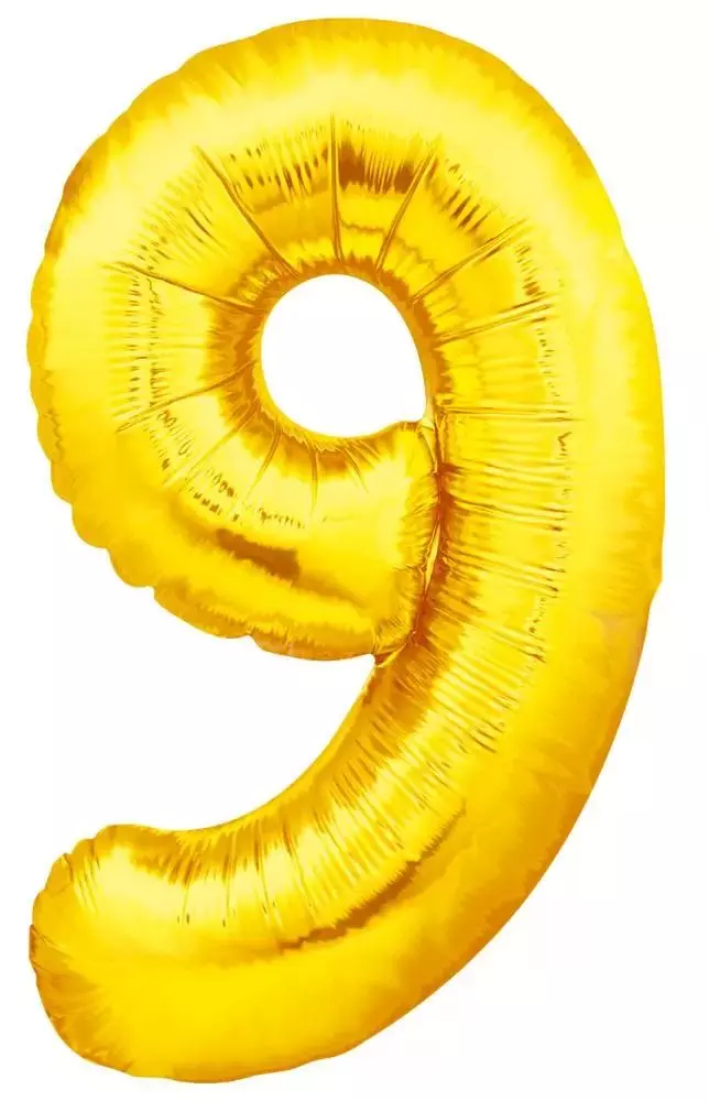 Плакат Цифра 9, А1 (394х614 мм), 59,151,00