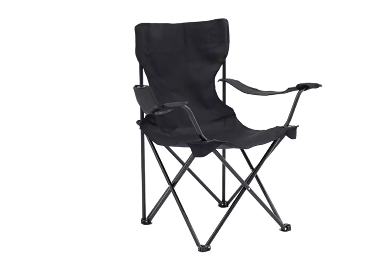 Кресло складное 80х77х47см, сталь 16х0.8мм, оксфорд 600D без наполнителя, макс 90кг, сумка-переноска