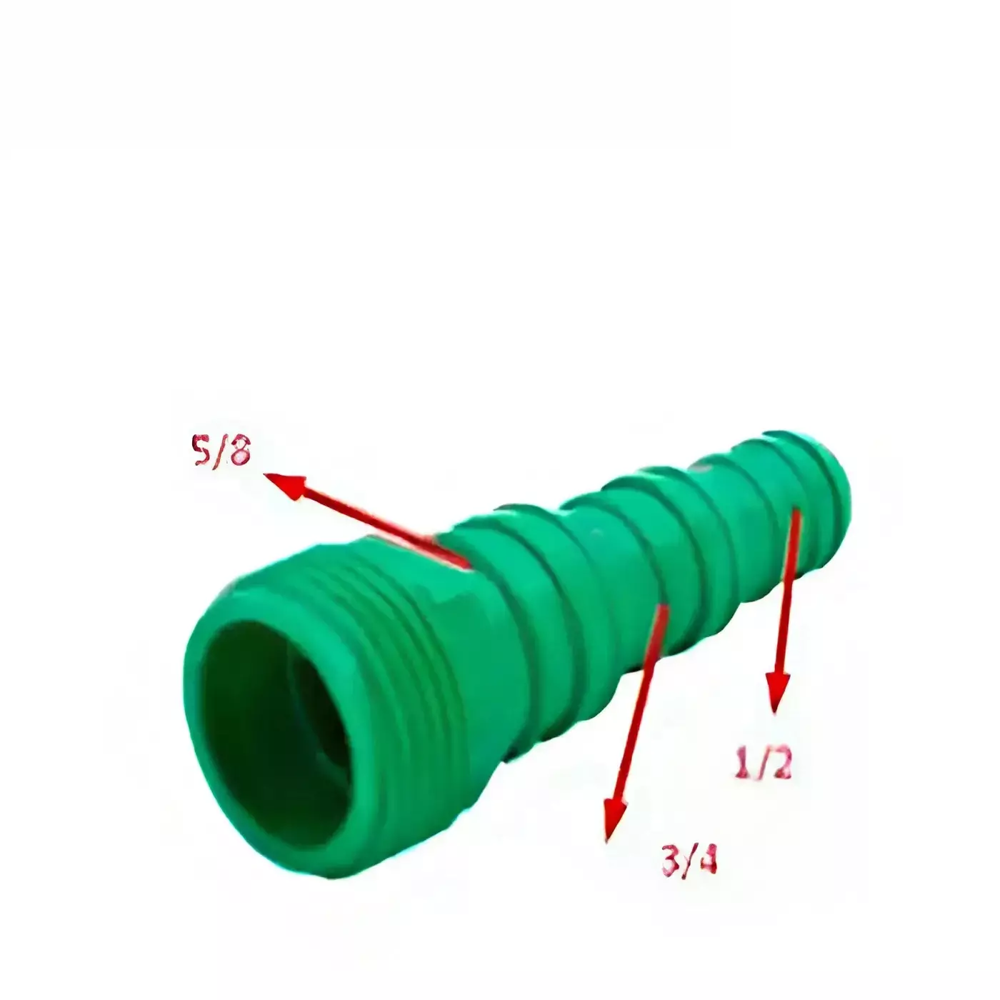 Штуцер-переходник для шлангов НР 3/4", на 1/2"х 5/8"х3/4" "В приДАЧУ"1208983