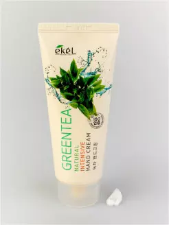 Крем для рук Ekel Natural Intensive Hand Cream GREEN TEA, 100 мл