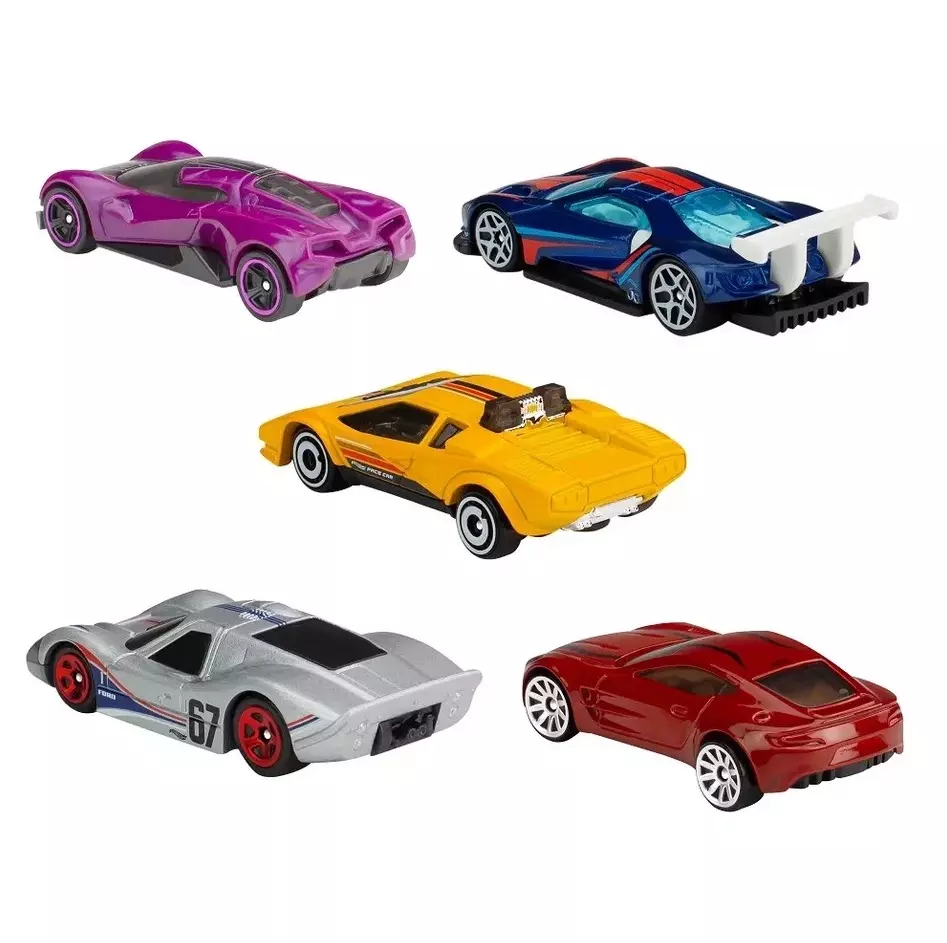 Hot Wheels, игровой набор машинок (5шт.), тематический Хот Вилс Mattel, 1806