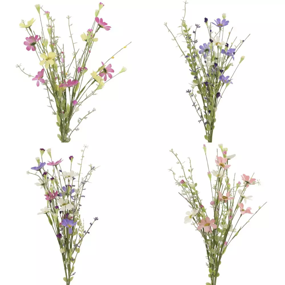 Цветок искусственный Космея, L30 W30 H60 см, 4в. 270258