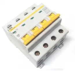 Автоматический выключатель IEK 4Р C 16А 4,5кА ВА47-29 MVA20-4-016-C