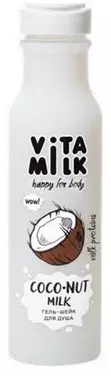 Гель для душа VITAMILK Кокос+Молоко 350мл