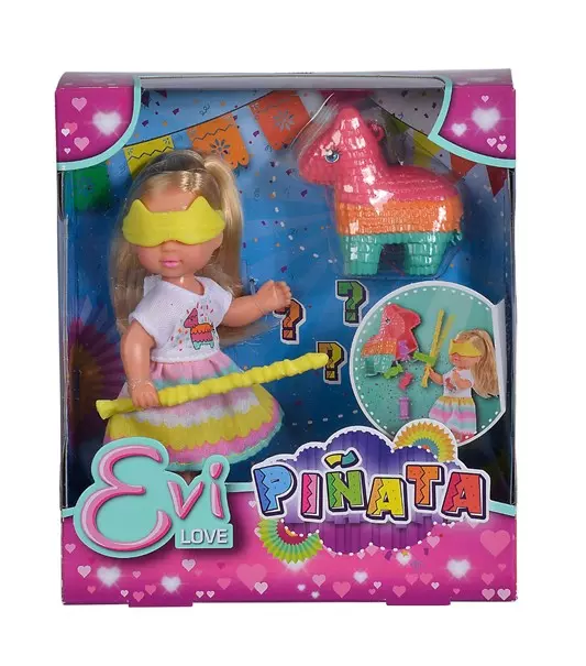 Кукла Еви 12 см Набор Пиньята с сюрпризом Simba 5733445