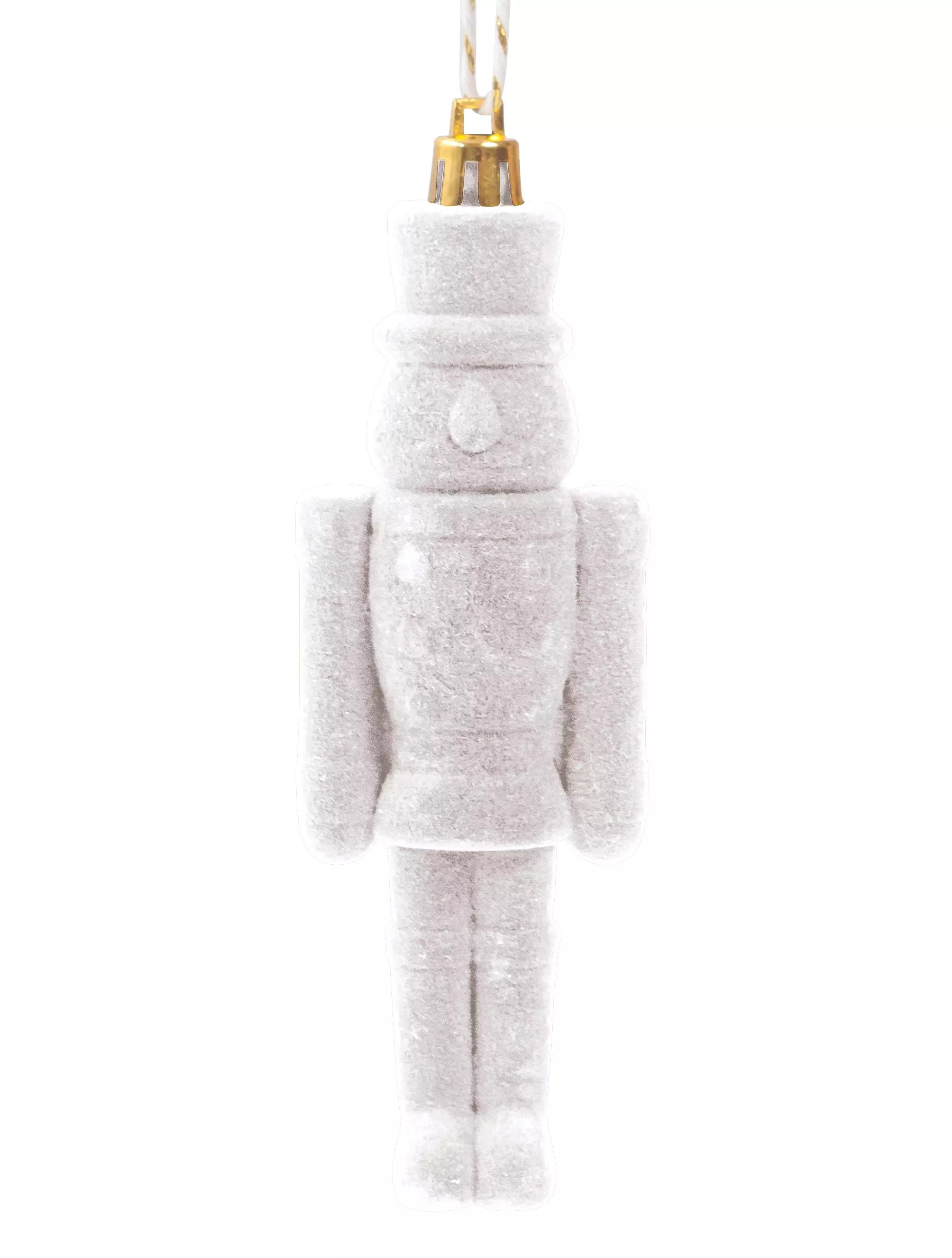Новогоднее подвесное украшение из полистирола / 12,5x4x3см 94394
