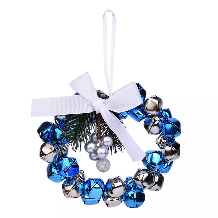 Новогоднее украшение Новогодний венок 10 см S2513