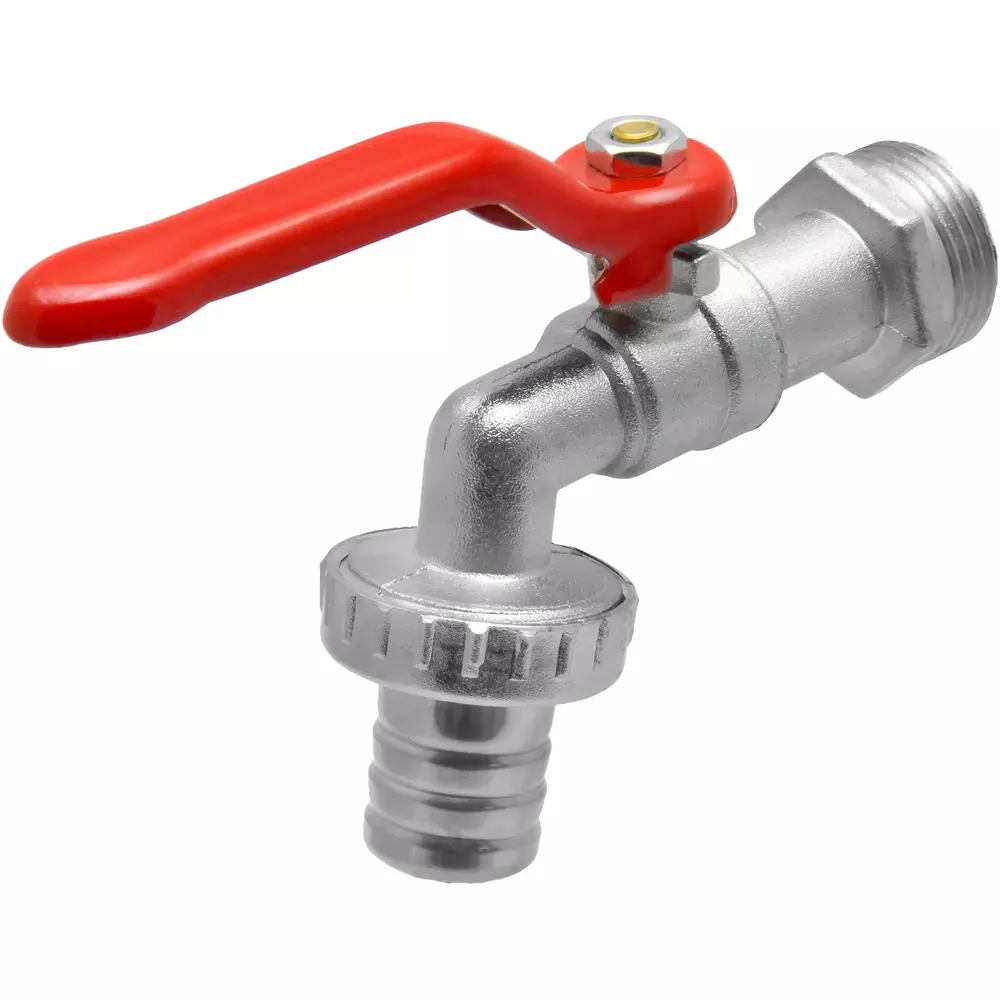 Кран шаровой водоразборный со штуцером 3/4 ручка, MP-У ИС.080034