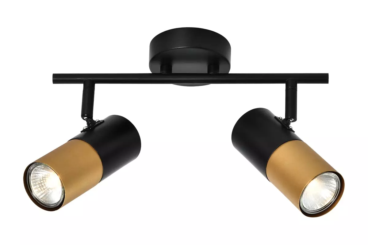 Спот GU10х2 черный Rivoli Belladonna Б0057931