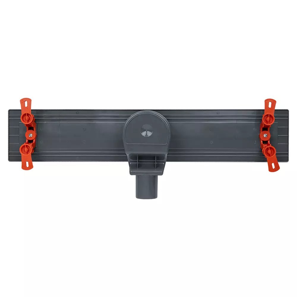 Трап линейный 600 мм пластик, решетка нерж.сталь, комб.затвор, повор. сифон D50 мм, MASTERPROF