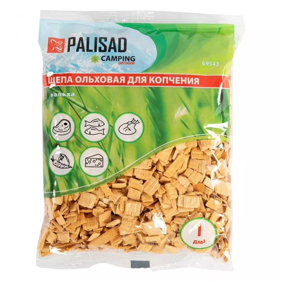 Щепа для копчения Ольха 1л 69543