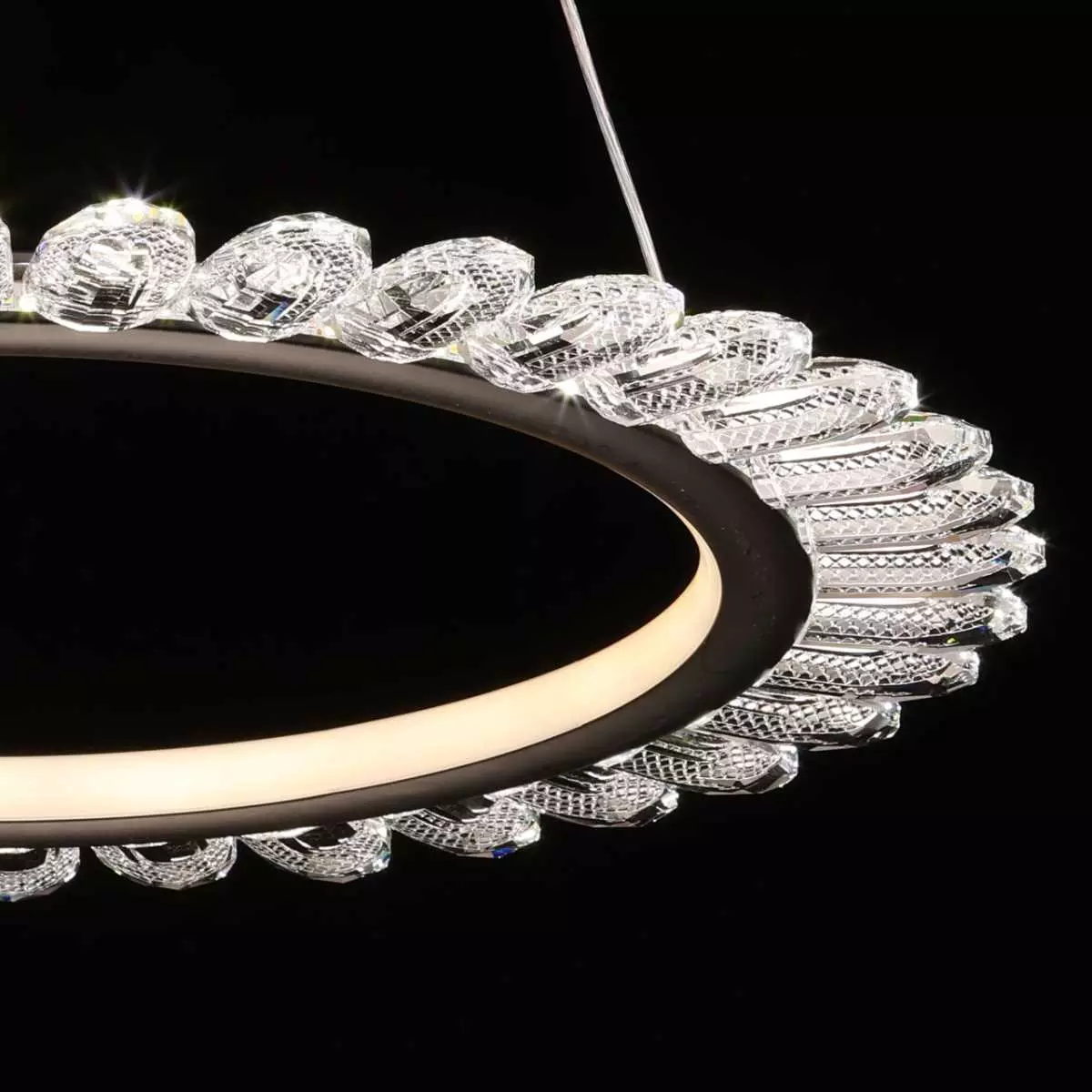 Люстра светодиодная подвесная 94Вт пульт De City 424017501