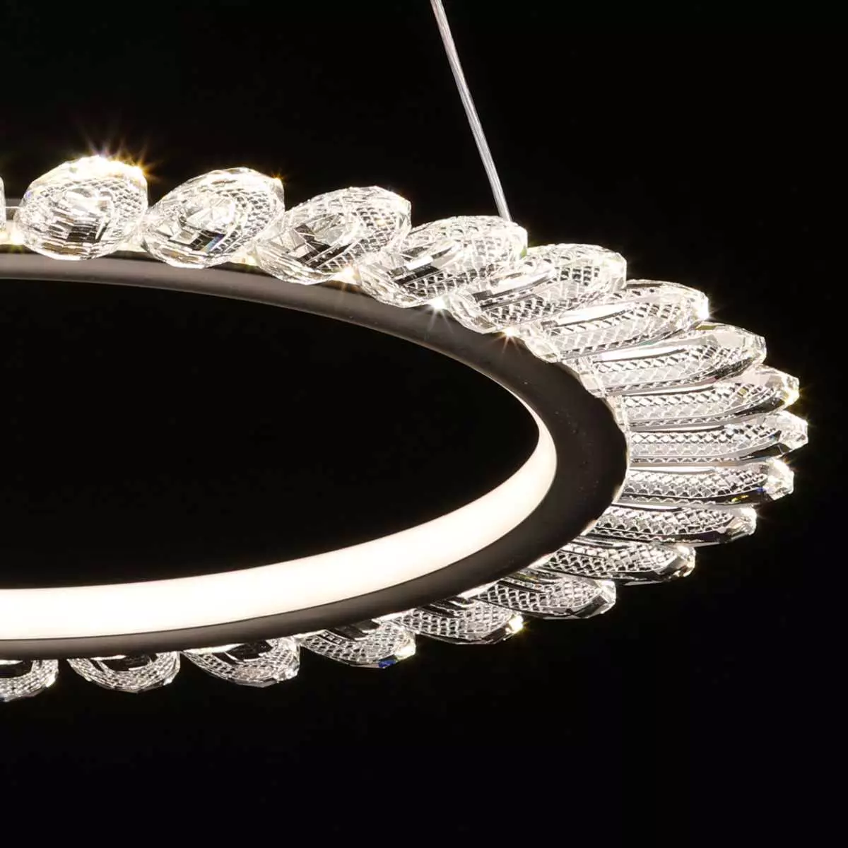 Люстра светодиодная подвесная 94Вт пульт De City 424017501