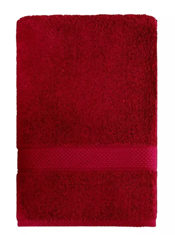 Полотенце махровое LuxoR Найс 30х60 05-091 бордовый божоле