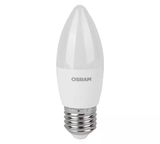 Лампа светодиодная OSRAM LED Value Е27 230В 6,5Вт 3000К свеча теплый