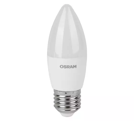 Лампа светодиодная OSRAM LED Value Е27 230В 7,5Вт 3000К свеча теплый