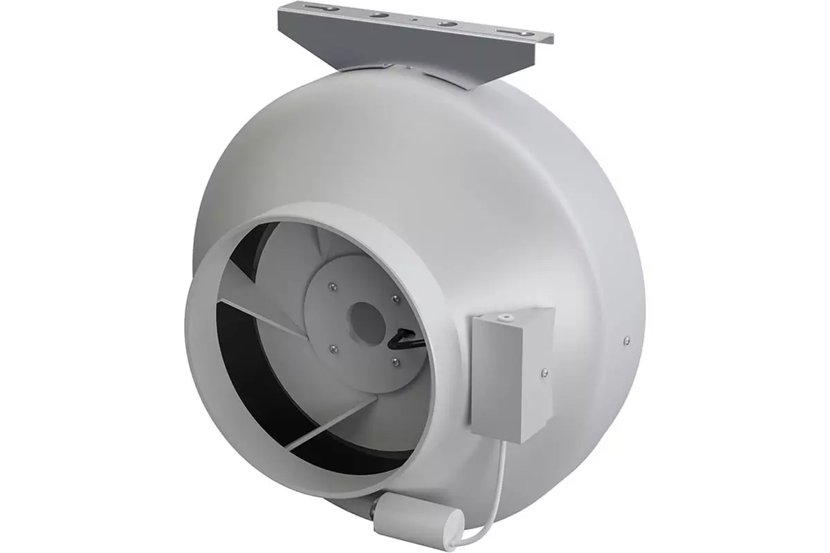 Канальный вентилятор центробежный CYCLONE 250 ERA PRO ( D=250, V=1100m3/h), пласт.корпус