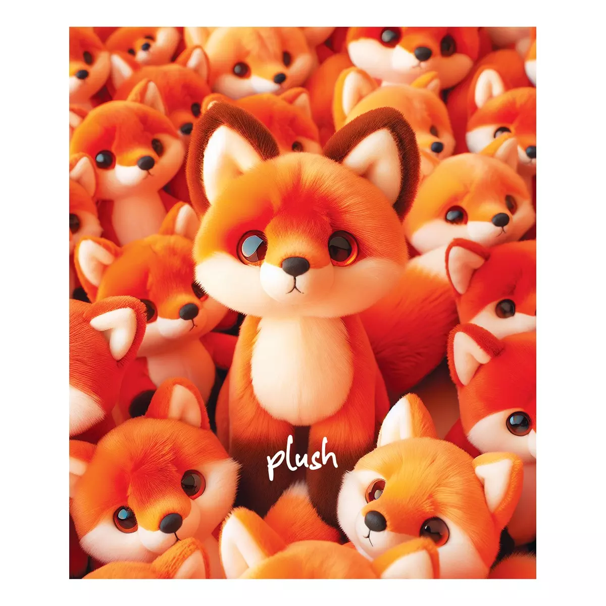 Тетрадь 48 листов в клетку А5, BG &quot;Plush&quot;