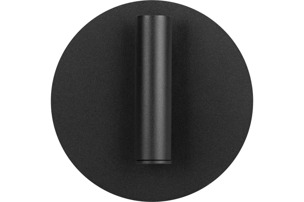 Спот светодиодный 12Вт 4000К с подсветкой с выключателем черный ЭРА Б0062917