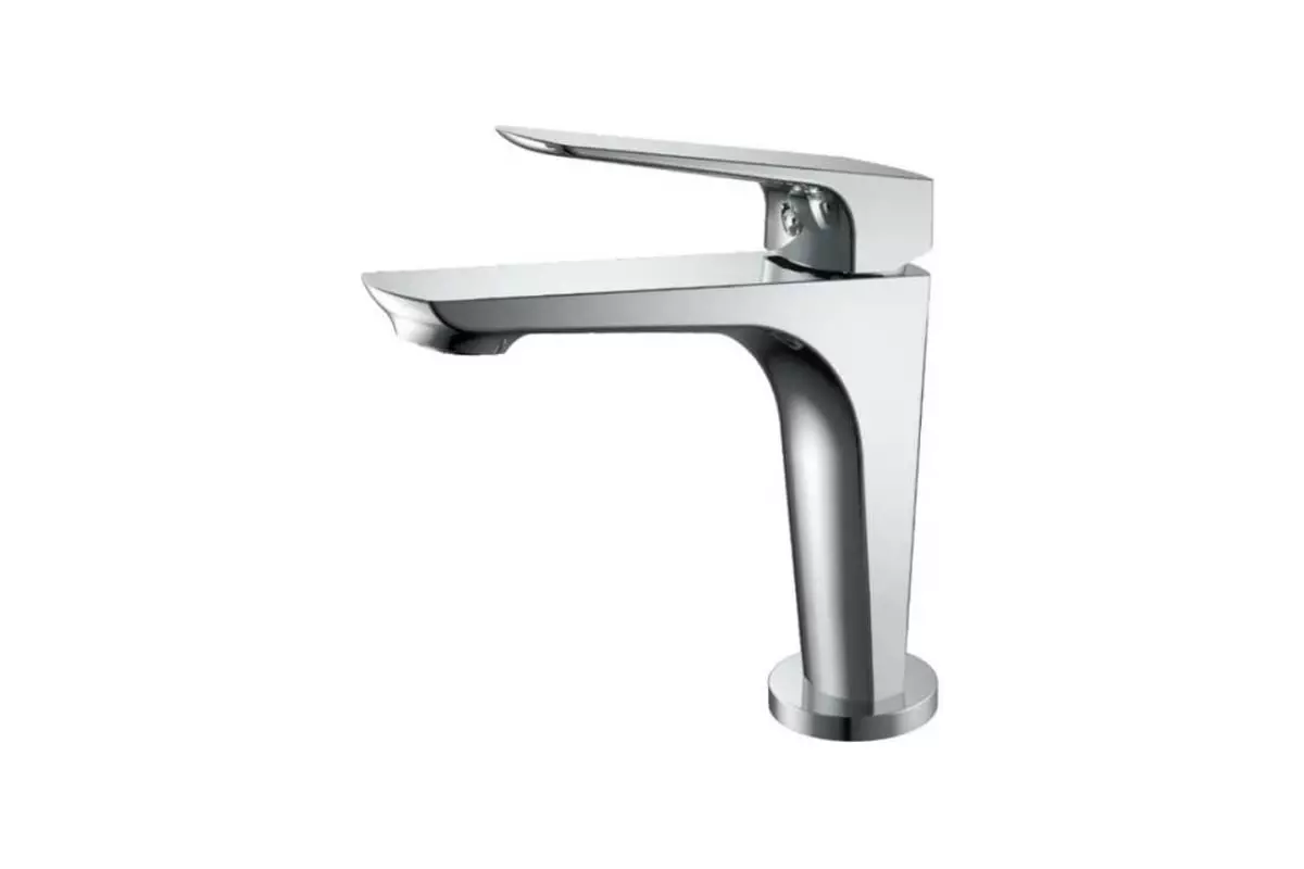 Смеситель для раковины, хром, TOKITO TOK-SEN-1011, латунь, прямые углы