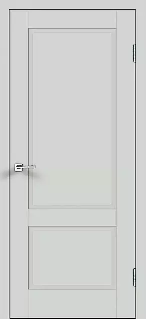 Дверь VellDoris Alto 11 2П ДГ Св.серый Эмалит без врезки 800х2000