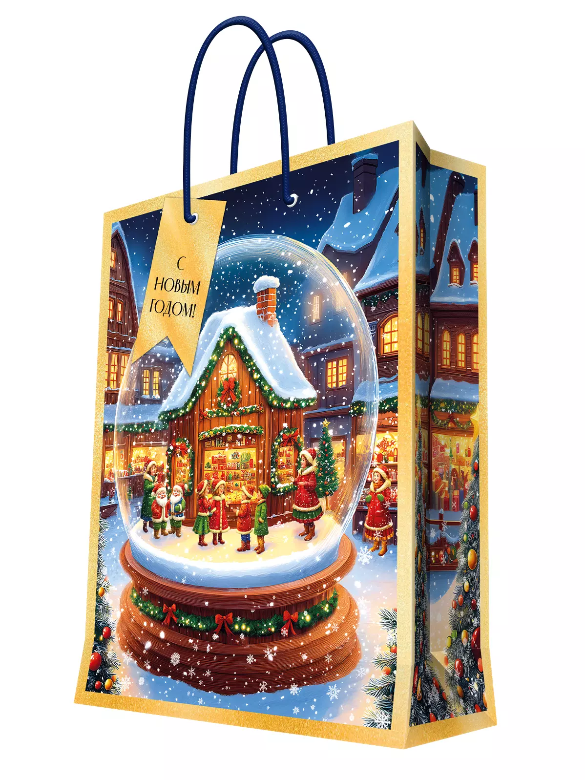 Подарочный пакет 17,8x22,9x9,8см 95705FE