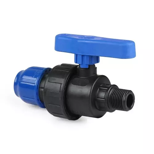 Кран ПНД резьба 3/4&quot; ВР х 3/4&quot; НР, RTP 19028