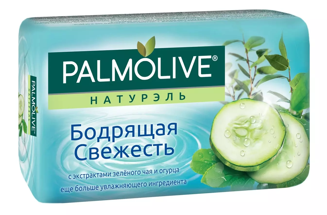 Мыло Palmolive Бодрящая свежесть (экстракты зеленого чая и огурца) 90г