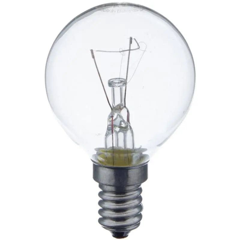 Лампа накаливания Е14 230В 40Вт шар