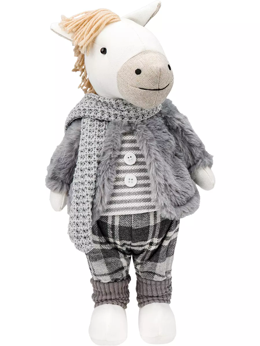 Мягкая игрушка Лошадка 40 см в штанах Miland Т-2984
