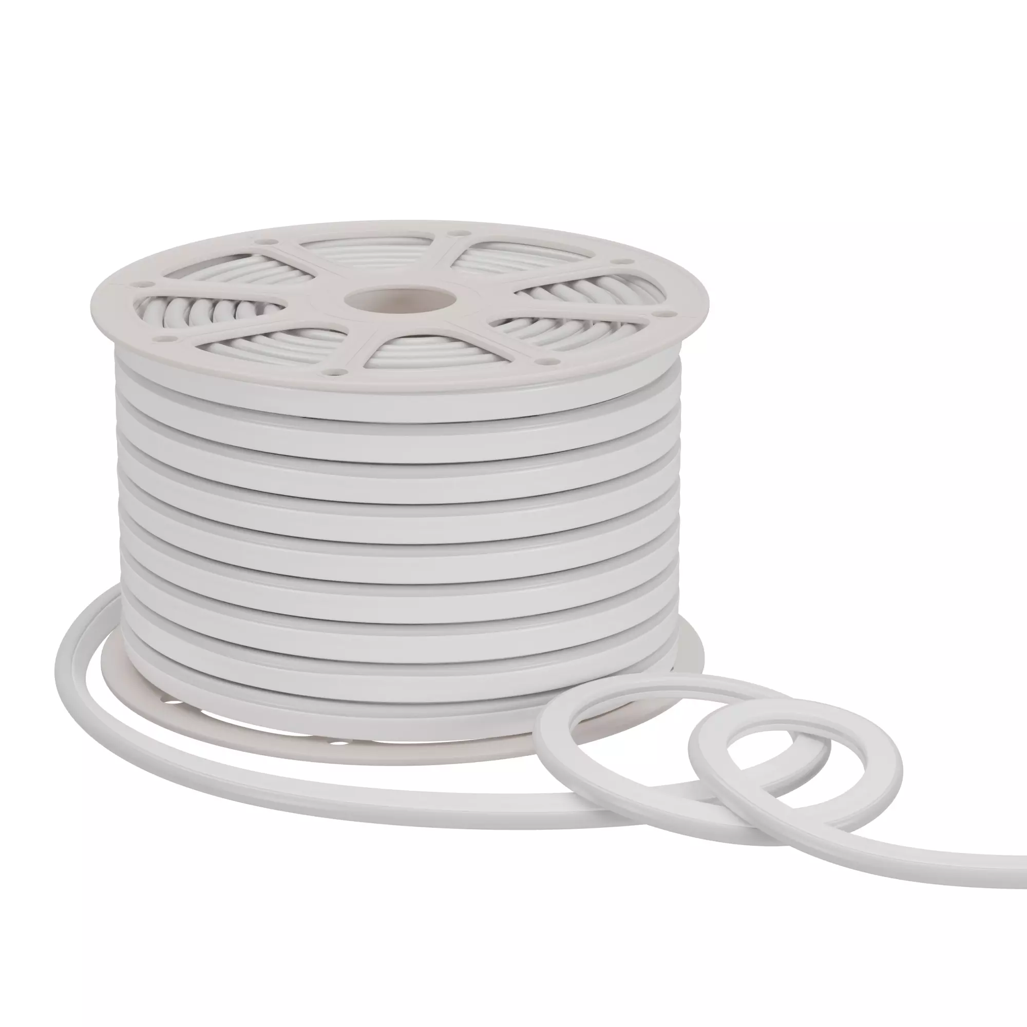 Светодиодная лента 220В 6Вт/м RGB на отрез 10мм SMD5050 80шт/м IP65 Apeyron 17-49