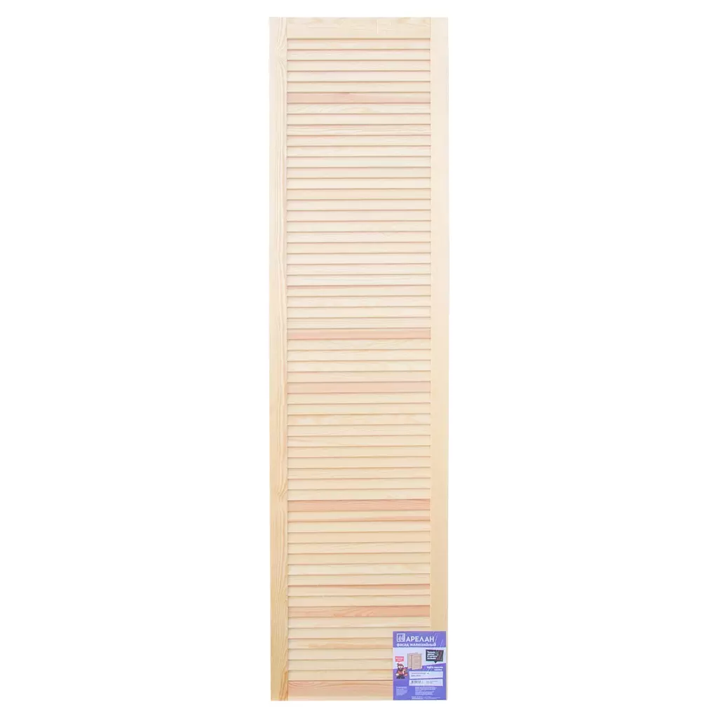 Дверь жалюзийная 496х1916х18 мм хвоя