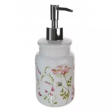 Дозатор для жидкого мыла керамика Flowers CE2074AA-LD