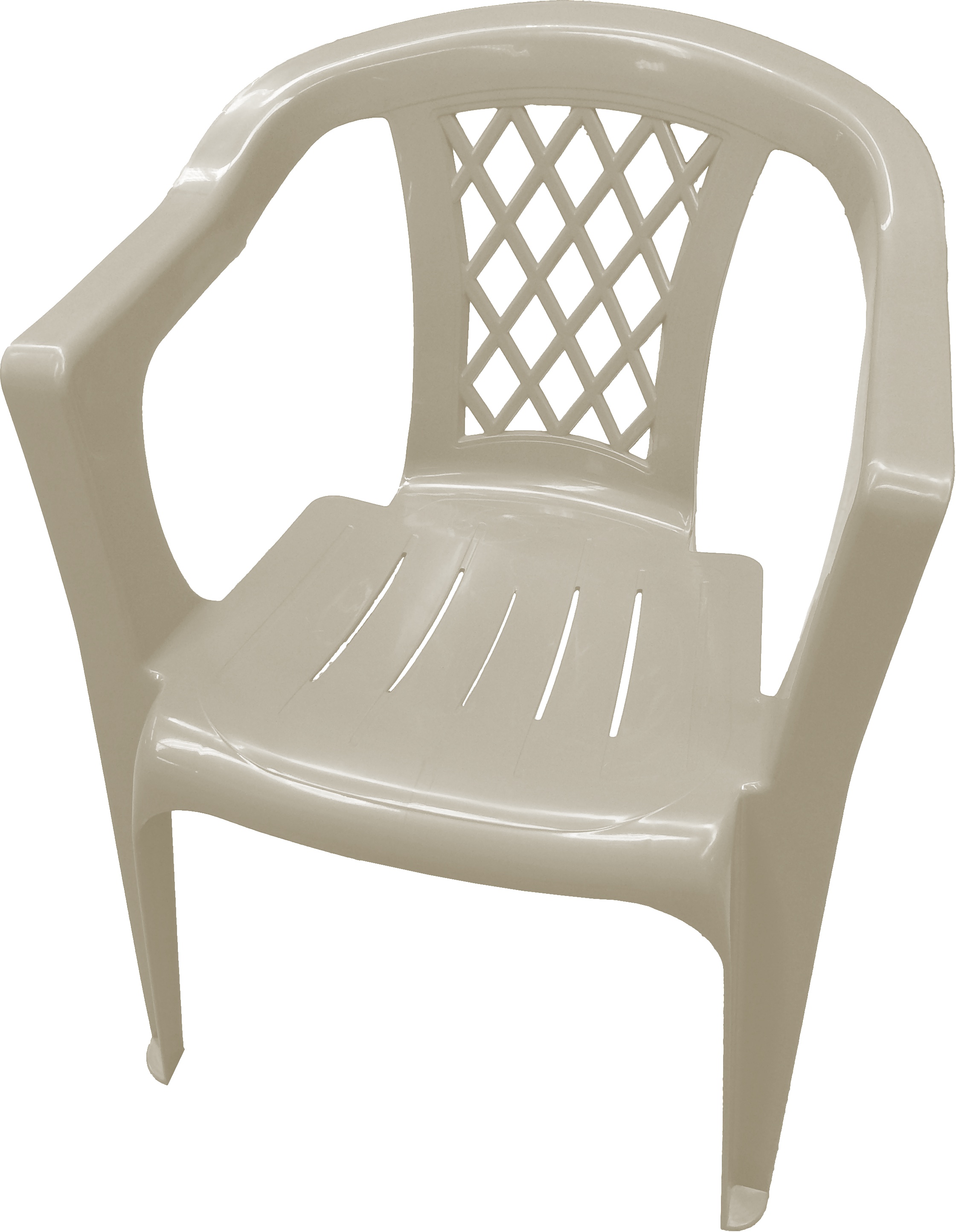 Пластиковый стул С 1-1 Кремовый