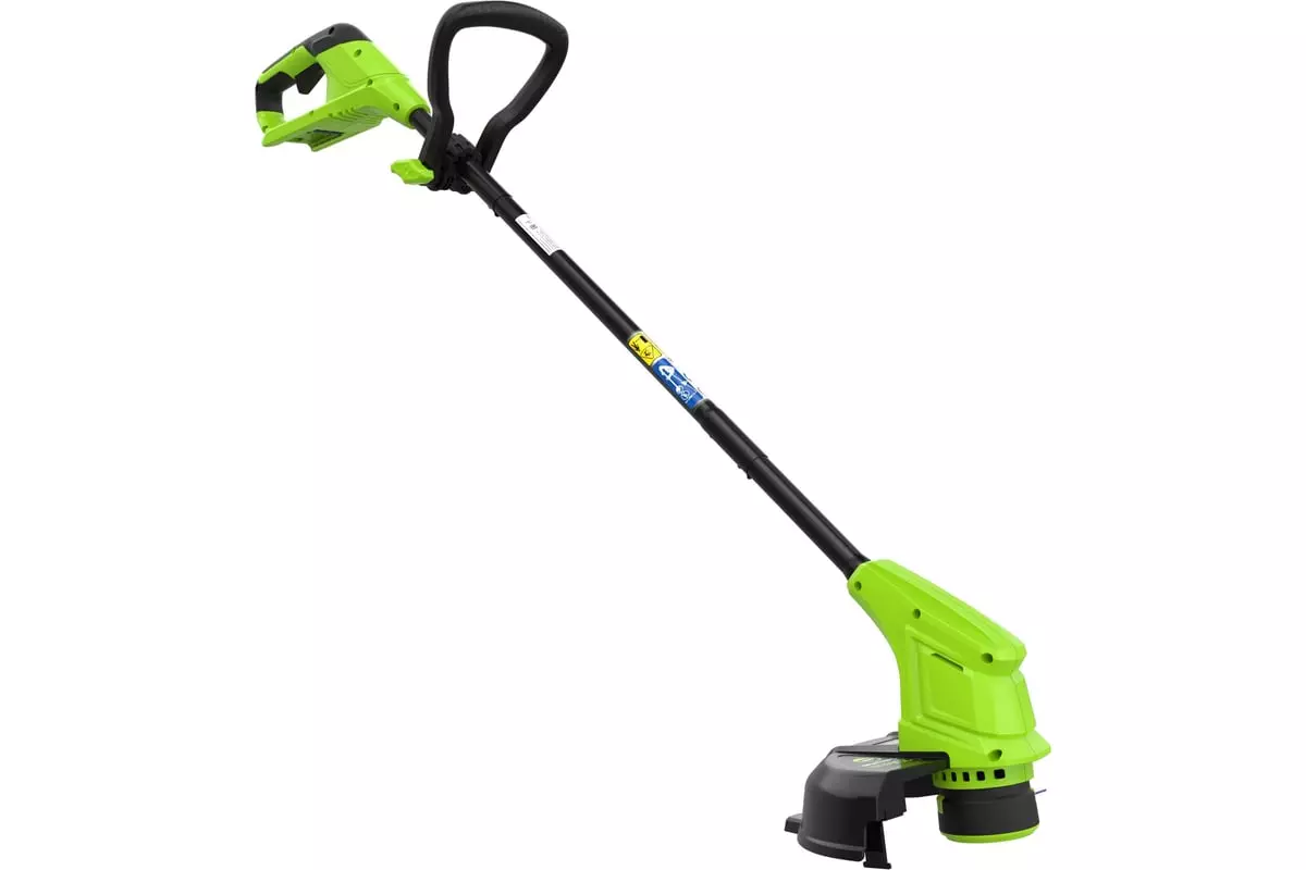 Триммер аккумуляторный Greenworks G24LT25, 24 V, 25 см, с АКБ 2Ач и ЗУ