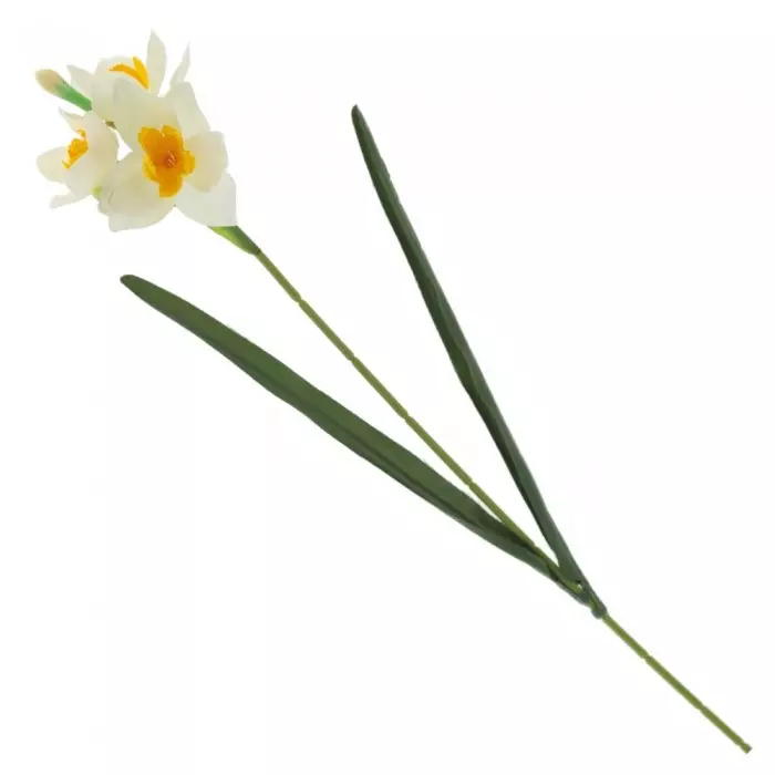 Цветок искусственный Нарцисс, L W H45 см 797508