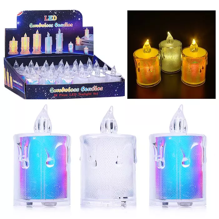 Свеча сувенирная на батарейках Led S2235